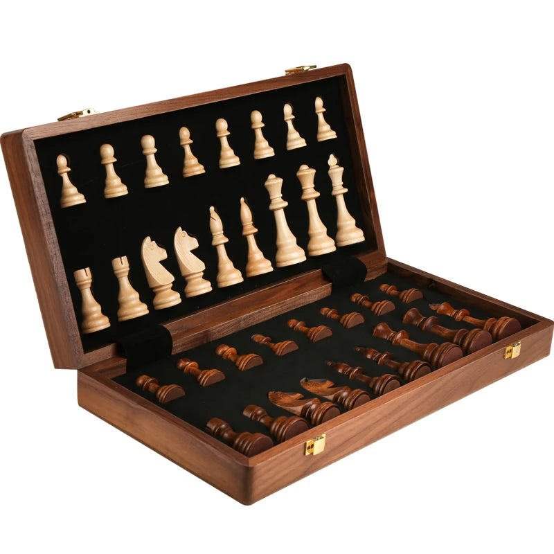 Classic Wooden Chess Set - Ethnika-Time