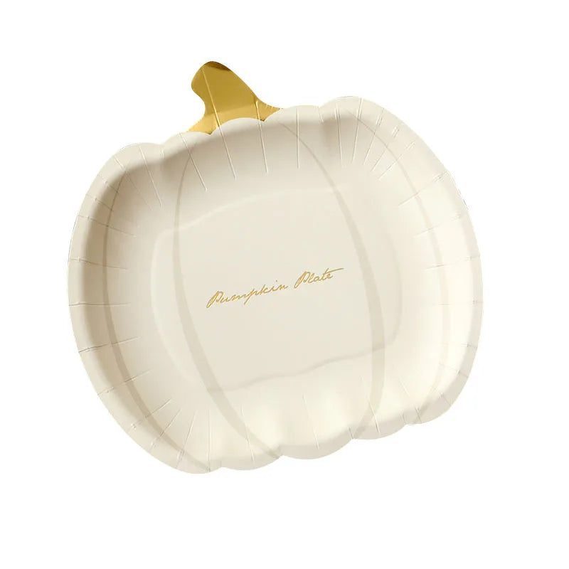 Autumn Pumpkin Party Halloween Thanksgiving Disposable Tableware - Ethnika Time