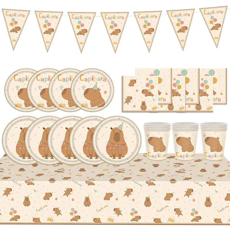 Capybara Birthday Set - Ethnika-Time