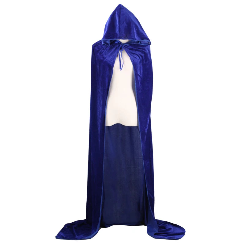 Scary Hooded Sorcerer Cloak Halloween Costume - Ethnika-Time