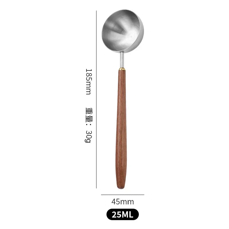 Kitchen Walnut Measure Scoop - Ethnika-Time