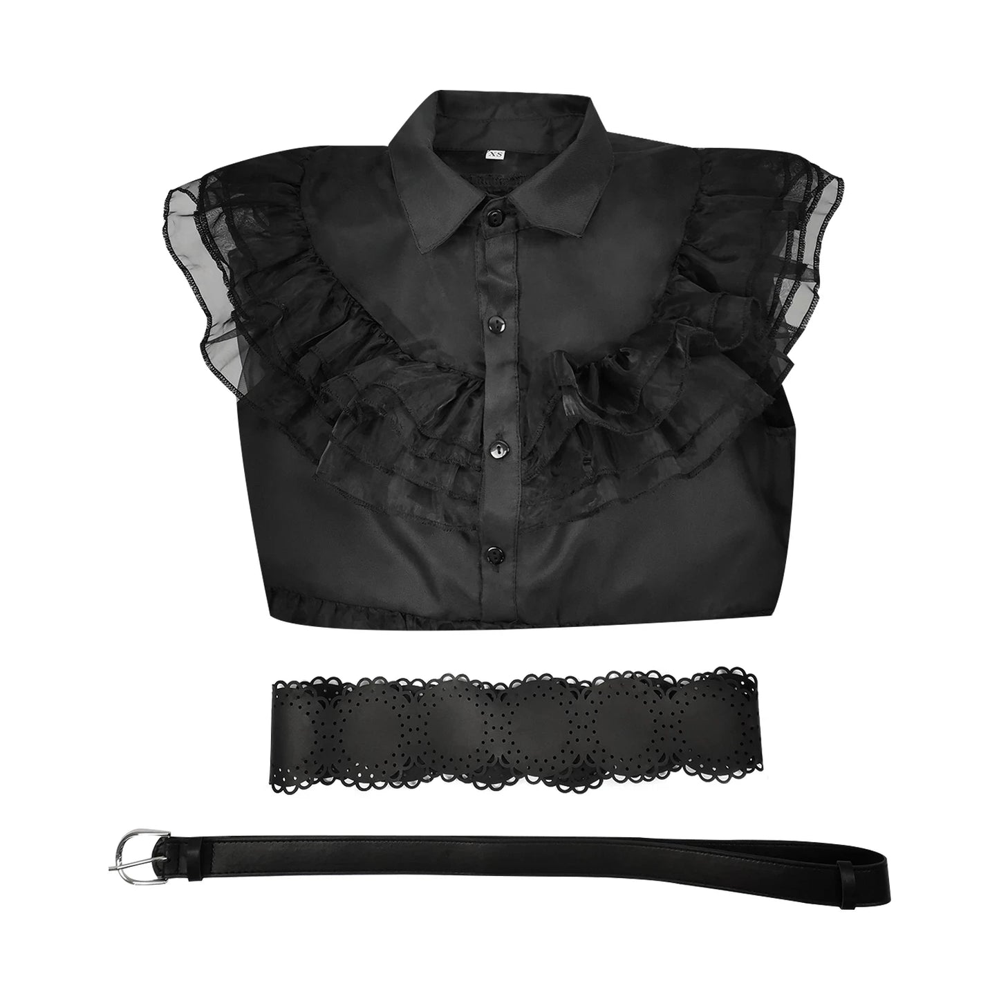 Wednesday Adams Fancy Dress Costume Halloween - Ethnika-Time