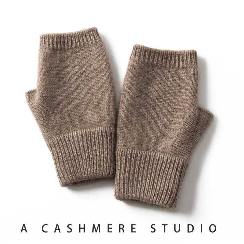Arctic Aura Cashmere Mitts - Ethnika-Time