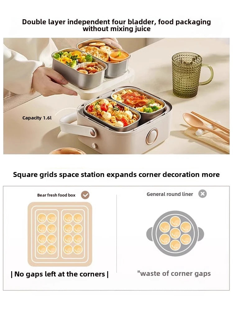 Self-Warming Portable Lunch Box - Ethnika-Time