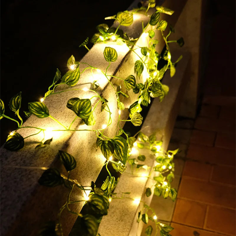 Fairy Leaf String Lights Autumn Christmas Decoration - Ethnika-Time