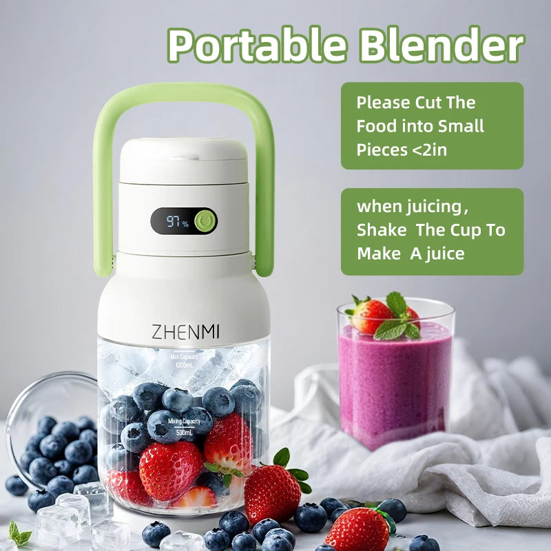 Zhenmi Portable Rechargeable Juicer - Ethnika-Time