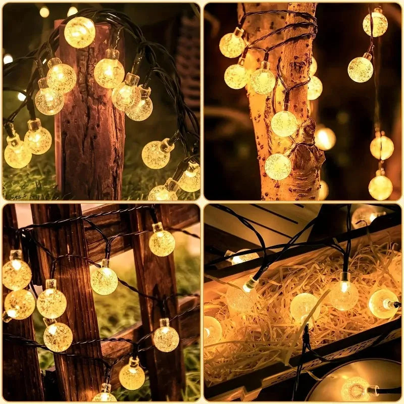 Solar Christmas Colourful Lights String - Ethnika-Time