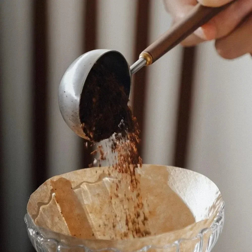 Kitchen Walnut Measure Scoop - Ethnika-Time