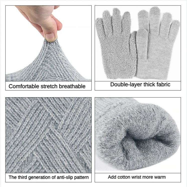 Snow Shield Cashmere Touch Gloves – Ethnika-Time