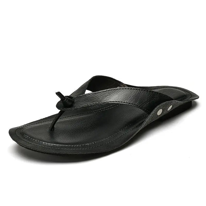 70´s Leather Sandals - Ethnika-Time