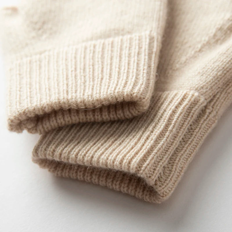 Arctic Aura Cashmere Mitts - Ethnika-Time