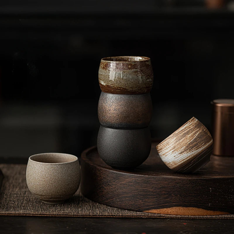 Taza de té japonesa Stone Whisper - Ethnika-Time