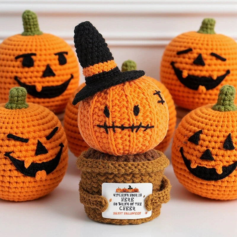 Pumpkin Pals Crochet Halloween Autumn Thanksgiving - Ethnika-Time