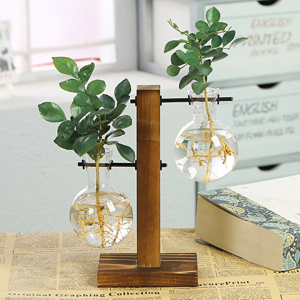 Hanging Hydroponic Plant Vase - Ethnika-Time
