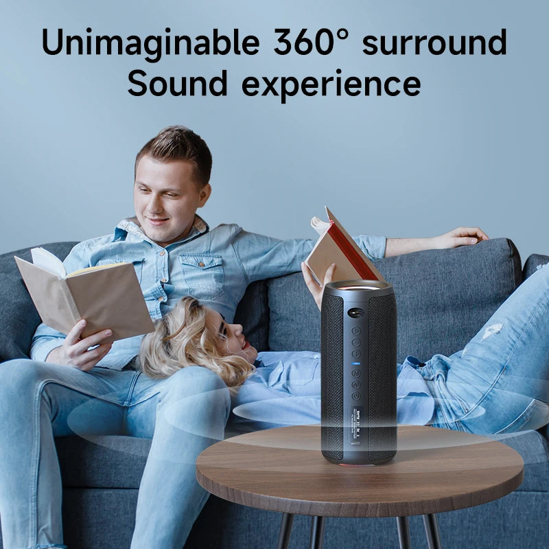 Bluetooth Portable Waterproof Speaker 40W Wireless - Ethnika-Time