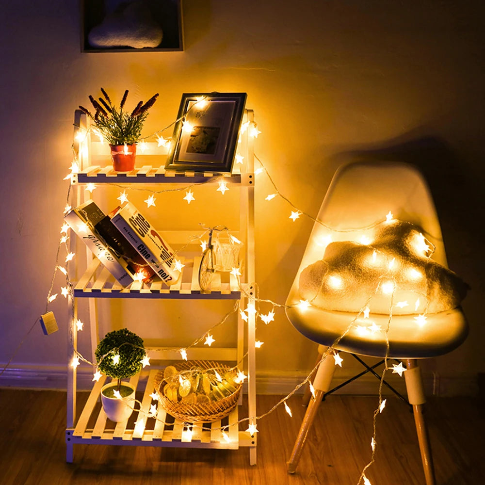Fairy Chain String Lights Christmas Garden Decoration - Ethnika-Time