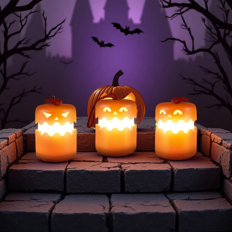 Pumpkin Buddy Light Foldable Lantern - Ethnika-Time