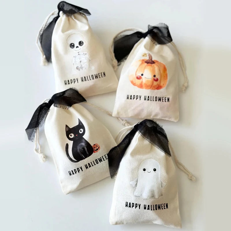 Trick-or-Treat Bag Bundle Halloween 4pcs - Ethnika-Time