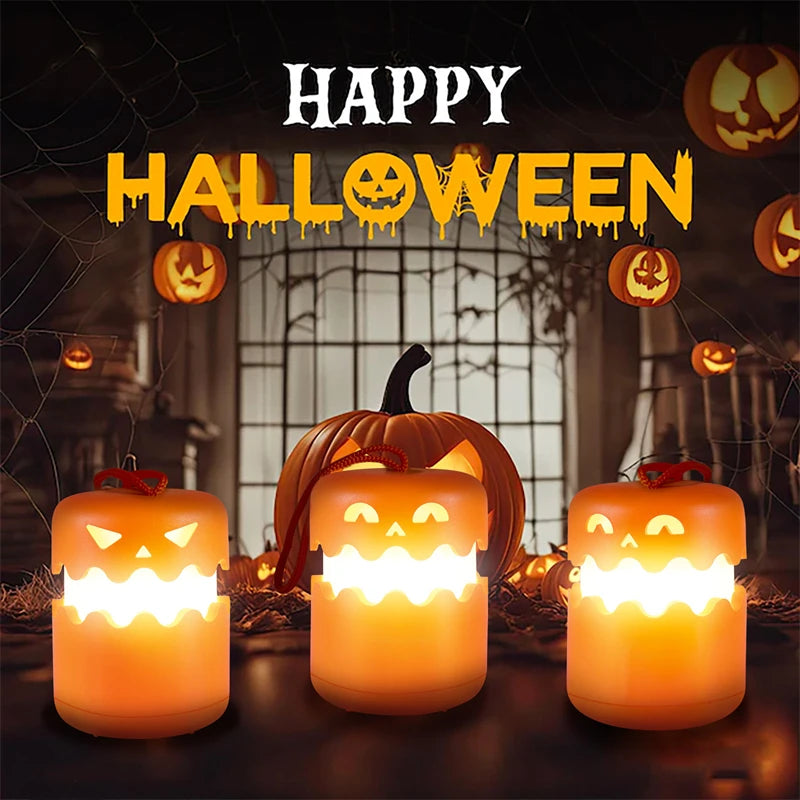Pumpkin Buddy Light Foldable Lantern - Ethnika-Time