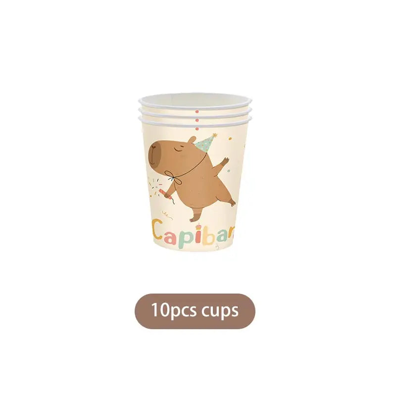 Capybara Birthday Set - Ethnika-Time