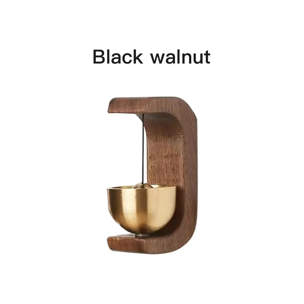 Aura Bell Magnetic Wooden & Copper Harmony Bell - Ethnika-Time