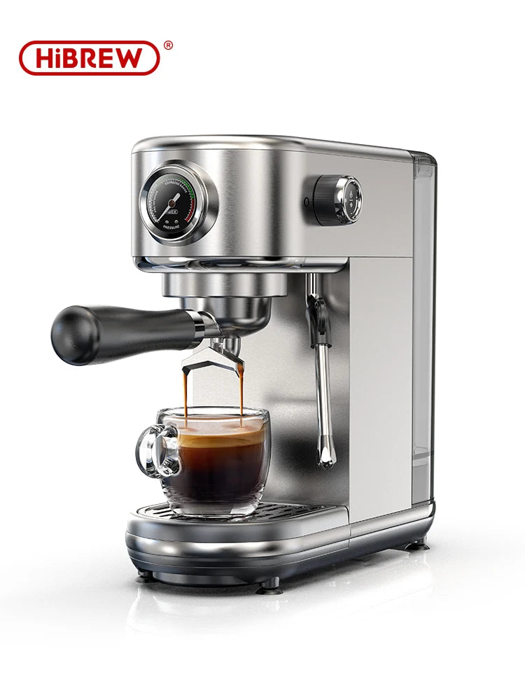 New Yorker Black Coffee Semi Automatic Espresso Coffee Machine - Ethnika-Time