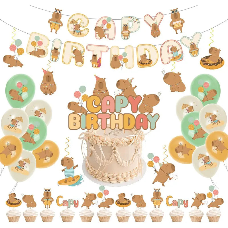 Happy Capy Birthday Kit - Ethnika-Time no