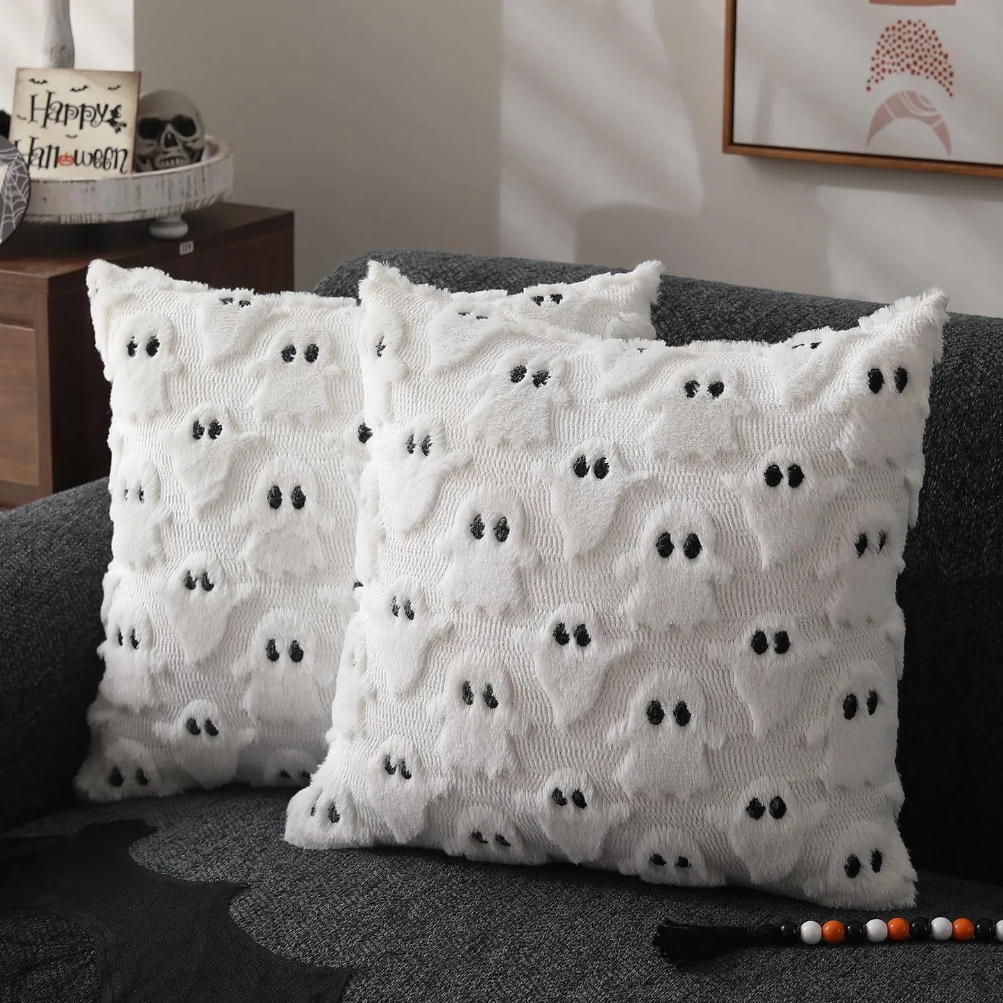 Spooky Cushion Pillowcase Halloween- Ethnika-Time