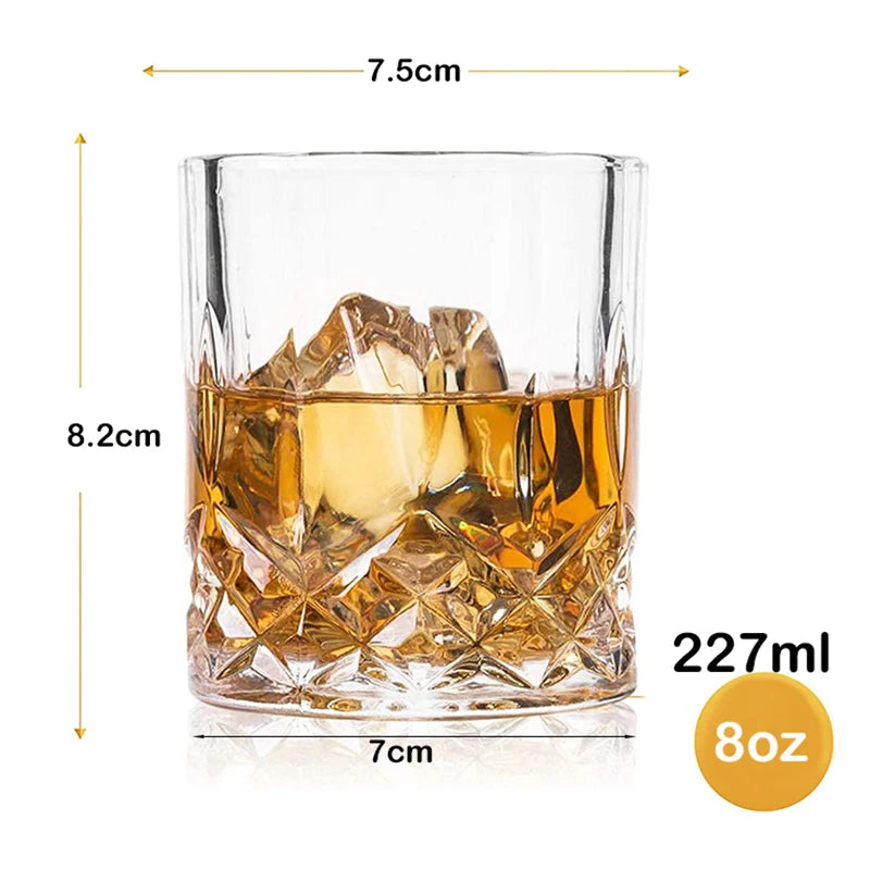 Victorian Classic Bar Whiskey Glasses - Ethnika-Time