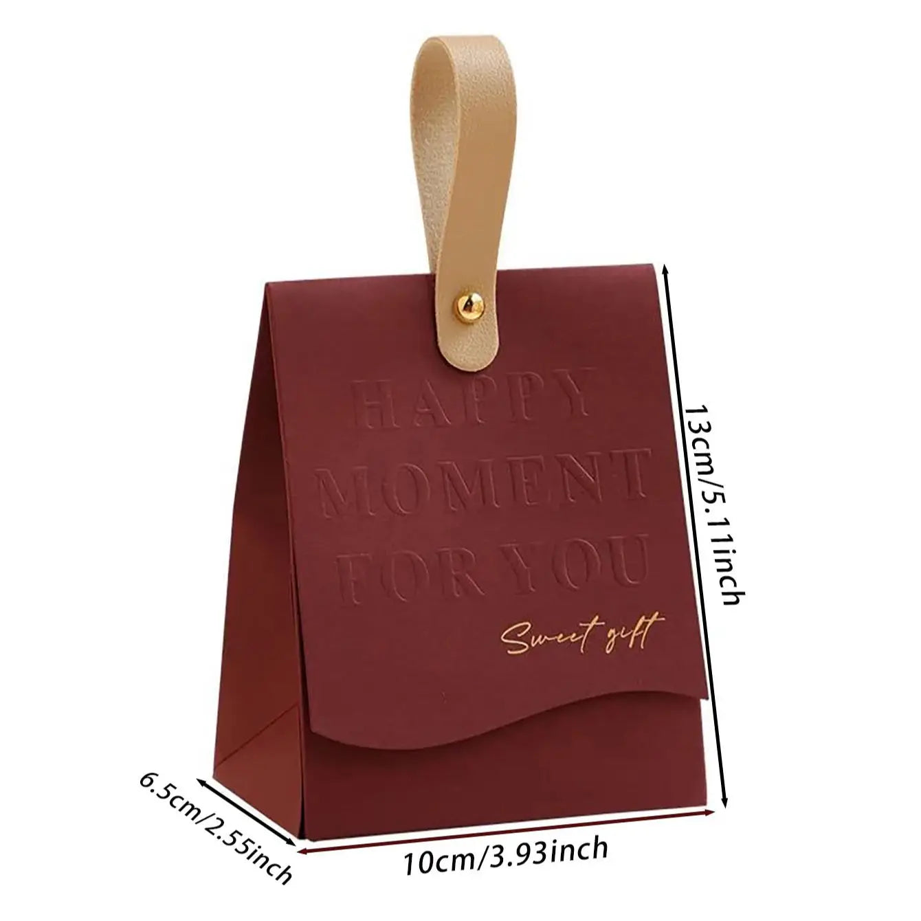 Delicate Gift Portable Leather Box 10 pcs- Ethnika-Time