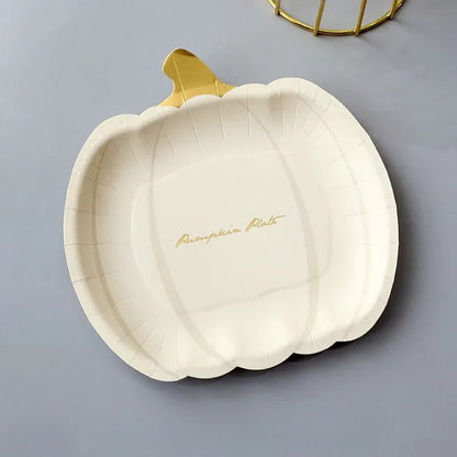 Autumn Pumpkin Party Halloween Thanksgiving Disposable Tableware - Ethnika Time