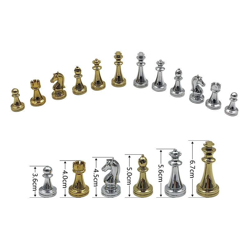 Elegant Wooden Folding Chess Set - Ethnika-Time