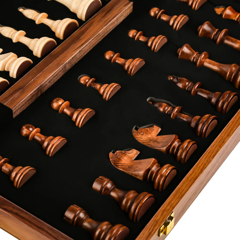 Classic Wooden Chess Set - Ethnika-Time