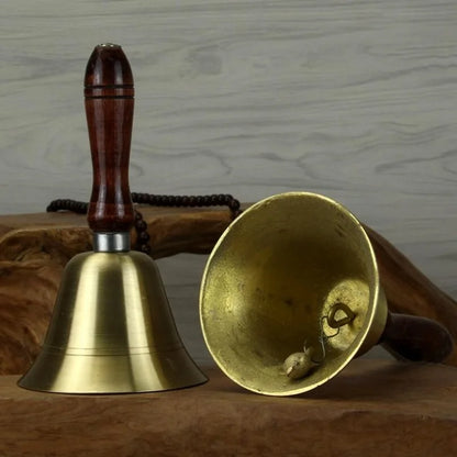 Bronze Hand School Bell - Ethnika-Time