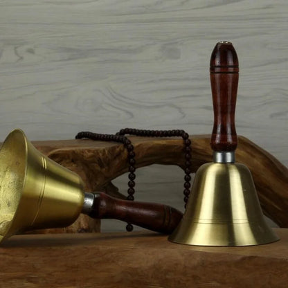Bronze Hand School Bell - Ethnika-Time