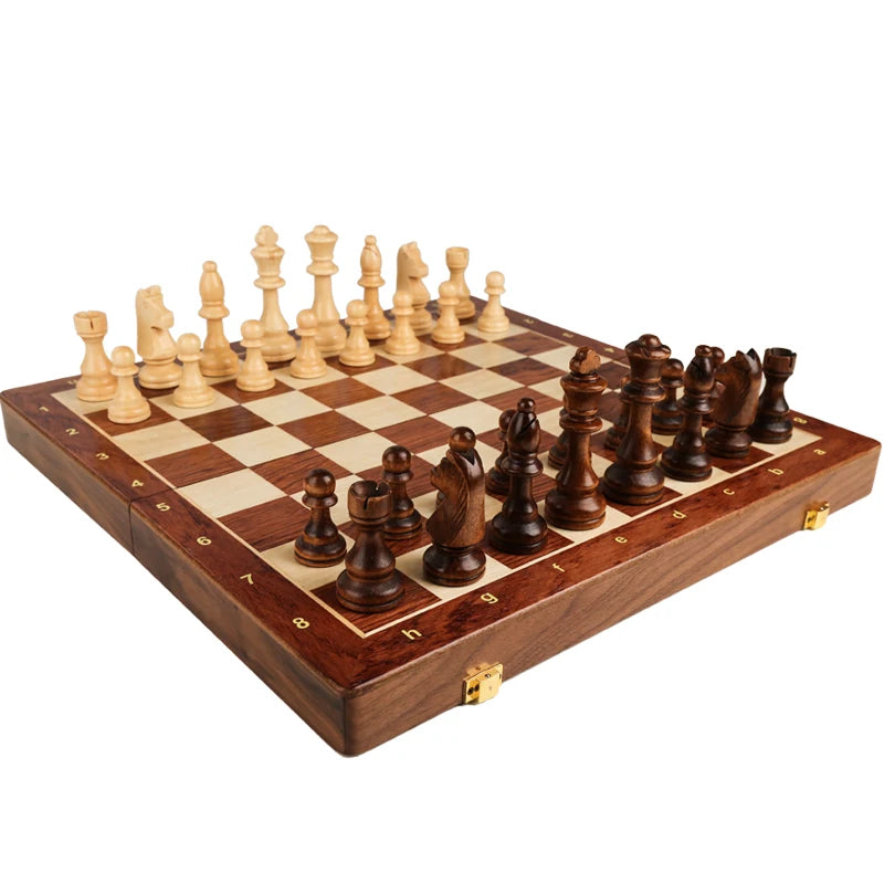 Classic Wooden Chess Set - Ethnika-Time