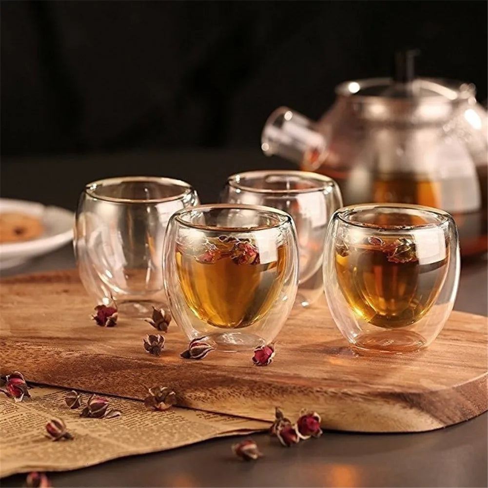 Glass Shield Double Cup - Ethnika-Time