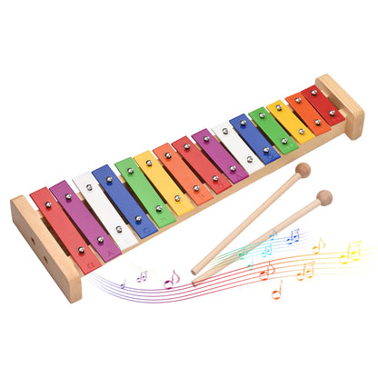 Gloxy Wooden Glockenspiel Xylophone - Ethnika-Time
