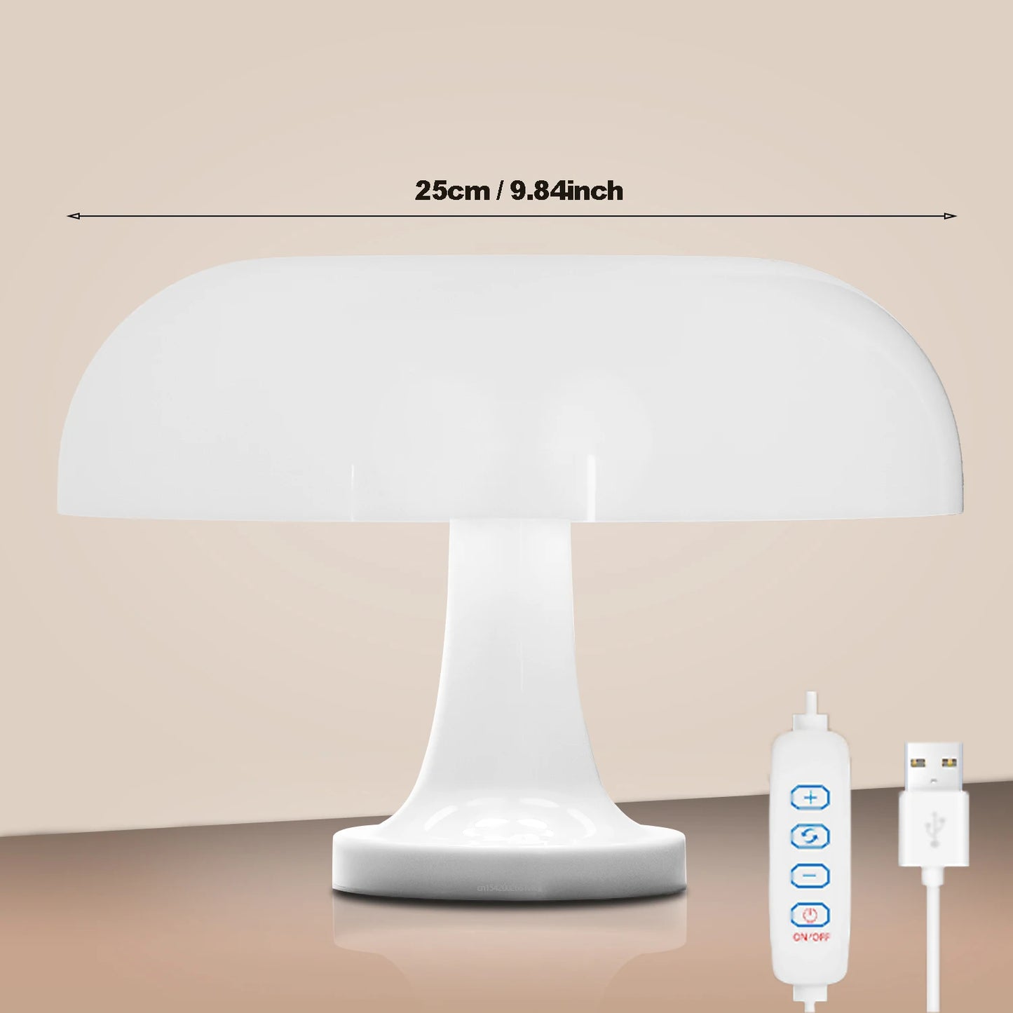 70's Mushroom Desk Lamp Nordic Design - Ethnika-Time
