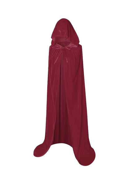 Scary Hooded Sorcerer Cloak Halloween Costume - Ethnika-Time