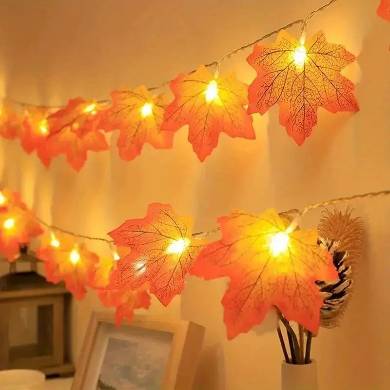 Golden Glow Lights Autumn Halloween Christmas - Ethnika-Time