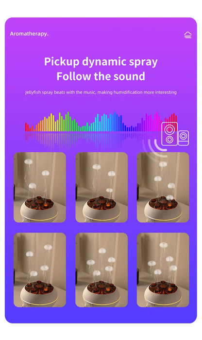 Aqua Muse Dynamic Jellyfish Air Humidifier - Ethnika-Time