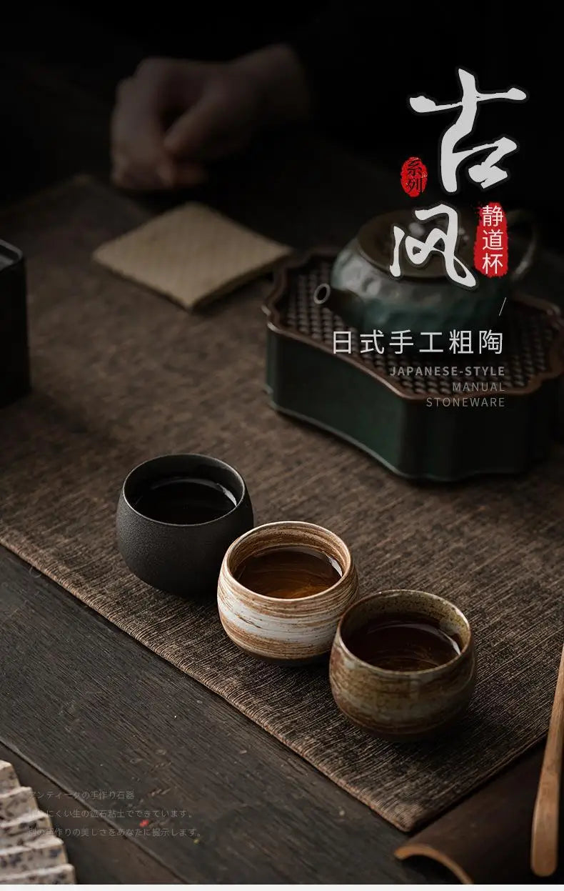 Stone Whisper Japanese Tea Cup - Ethnika-Time
