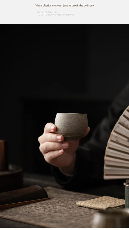 Stone Whisper Japanese Tea Cup - Ethnika-Time