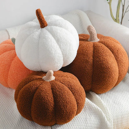 Cosy Pumpkin Plush Cushion Halloween Thanksgiving - Ethnika-Time