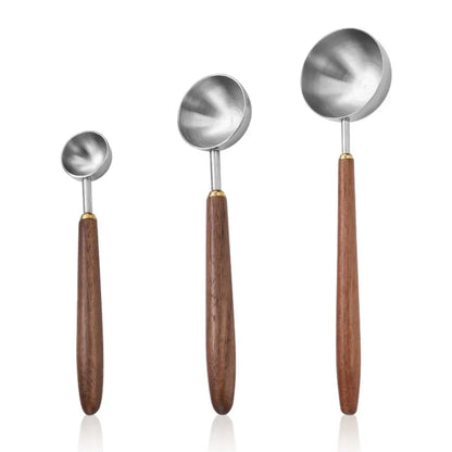 Kitchen Walnut Measure Scoop - Ethnika-Time