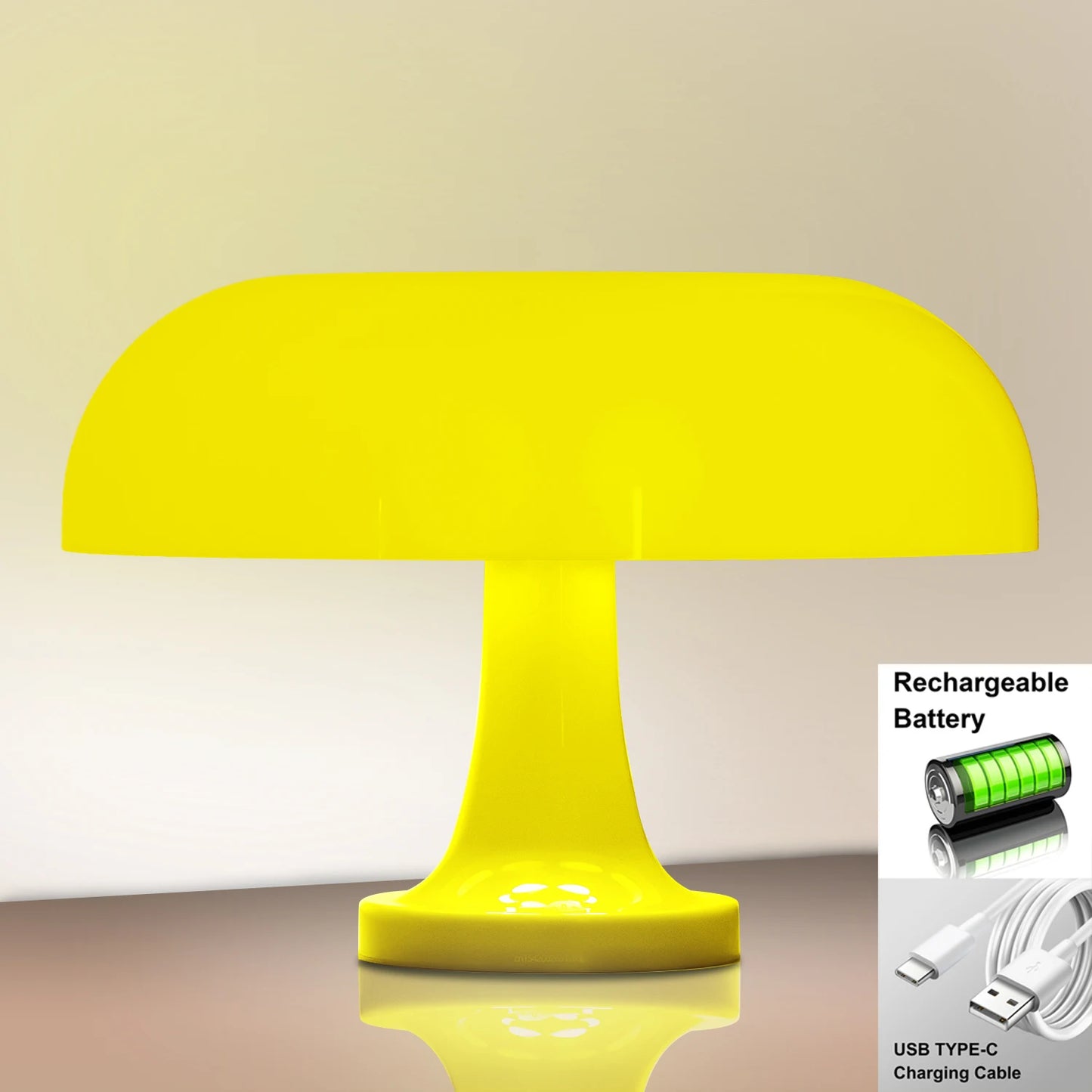 70's Mushroom Desk Lamp Nordic Design - Ethnika-Time