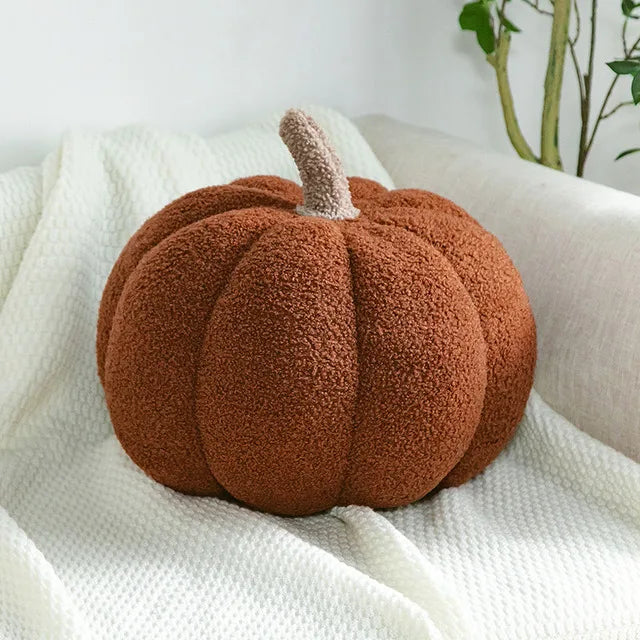 Cosy Pumpkin Plush Cushion Halloween Thanksgiving - Ethnika-Time