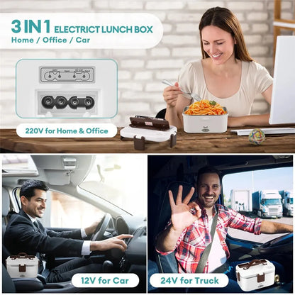 Hot Mate Pro LunchBox - Portable Electric Lunch Box - Ethnika-Time