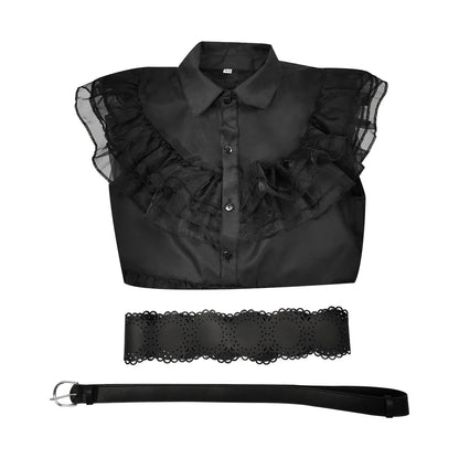 Wednesday Adams Fancy Dress Costume Halloween - Ethnika-Time